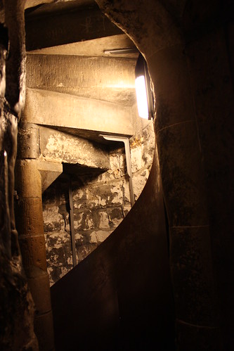 A photo I snuck of the inside of The White Tower, which I found suitably spooky. 