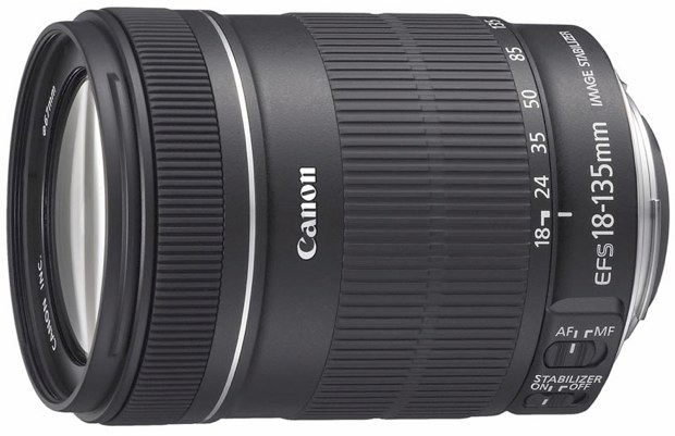 Canon EF-S 18-135mm F3.5-5.6 IS lens
