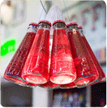 bottle-chandelier