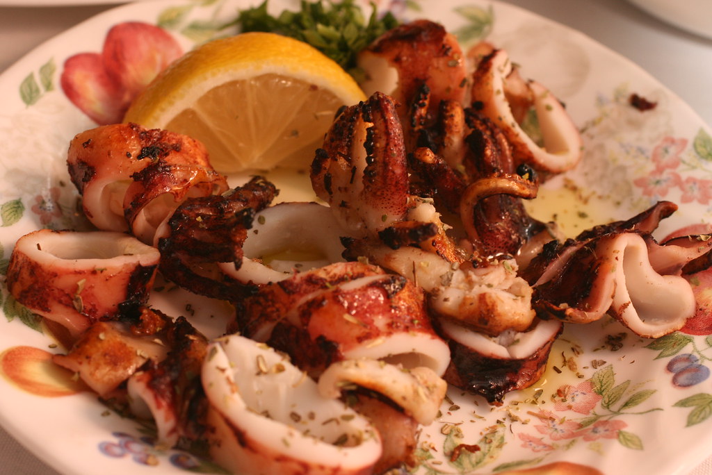 Grilled Calamari ANJU HOUSE