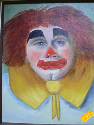 The Clown painting