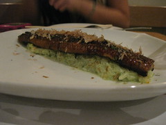 House Restaurant in San Francisco - Roasted unagi (eel) with avocado sushi rice