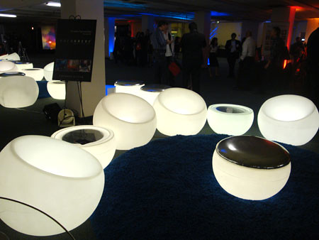 cool light up lounge chairs