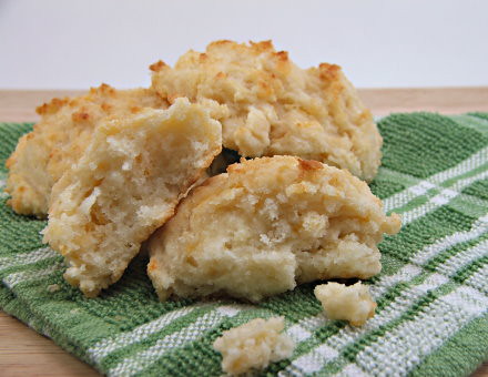 Cheddar and Garlic Drop Biscuit