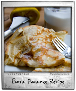 Basic Pancake Recipe