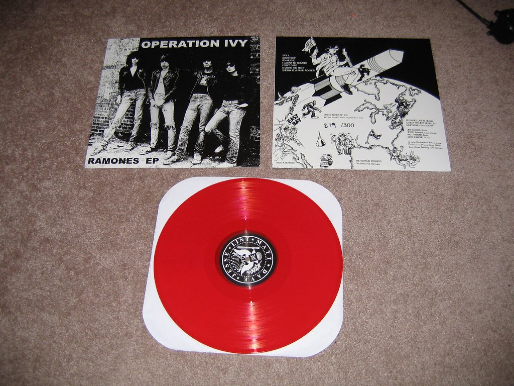Fs Operation Ivy Ramones Ep Sold Sale Trade Wants Vinyl Collective Forums A Community For Vinyl Collectors