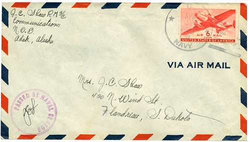 the estate of things chooses air mail envelope