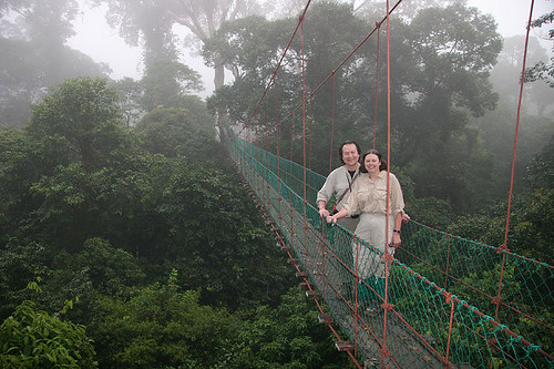 Canopy walk at Borneo Rainforest Lodge