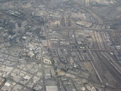 Over Downtown Los Angeles