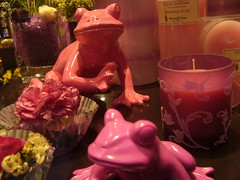 Pink frogs