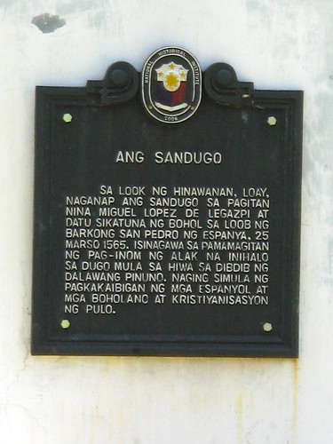 Sandugo in Bohol