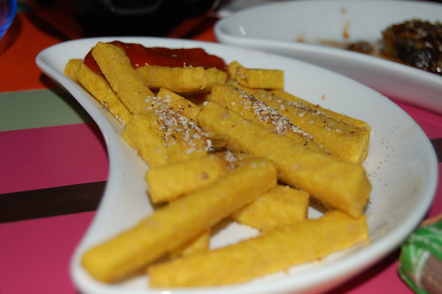 Chickpea Fries with Spicy Ketchup