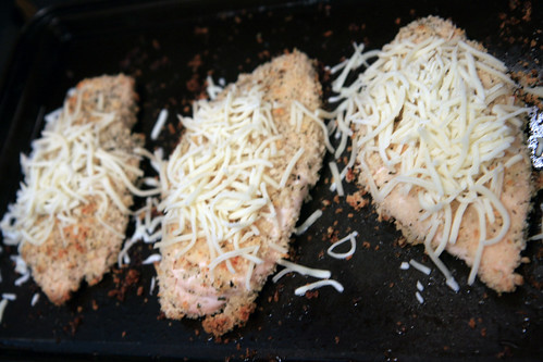 Chicken Parm w/ Zucchini Noodles