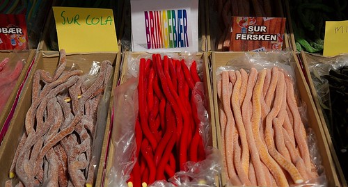 Markedsdag i Bygdøy allé - godterier