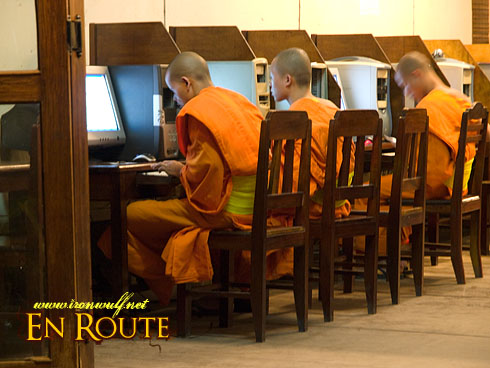 Luang Prabang Internet Monks