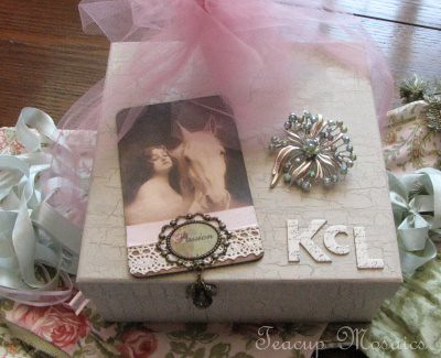 Personalized Treasure Box from Everything Vintage