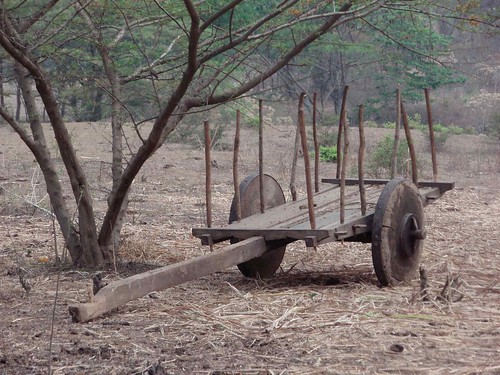 Carreta - Ox cart; El Jícaro, Nicaragua