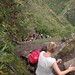 Steiler Weg zum Huayna Picchu