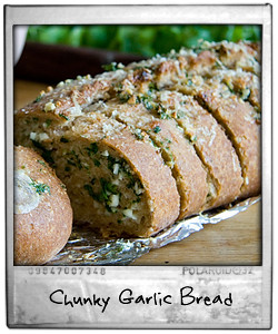 Chunky Garlic Bread