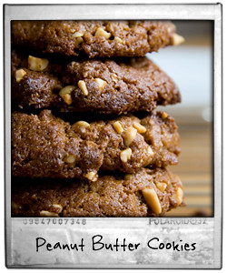 Wholewheat Peanut Butter Cookies