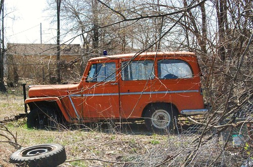 Little orange truck