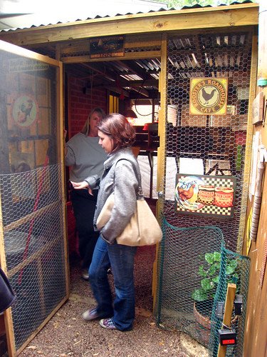 Rachel Checks Out the Coop on Far West