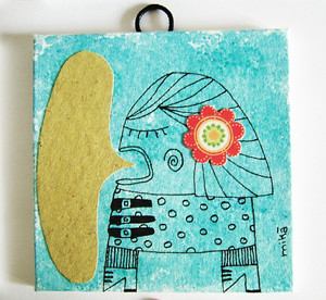 Miniature wall art - Originals by me