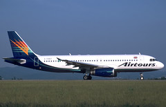 Airtours A320-231 G-COEZ GRO 14/08/1997