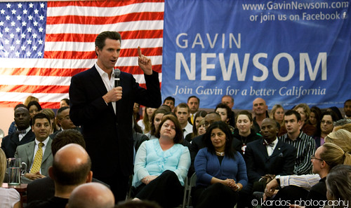 Gavin Newsom Town Hall, 03/18/2009