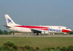 Novair B737-46B G-BOPK GRO 07/07/1989