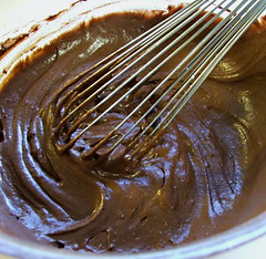 Dark Chocolate Mocha Cupcakes - Batter