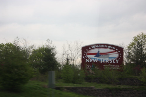 Entering New Jersey
