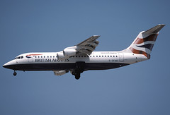 British Airways Avro 146 RJ-100 G-CFAE BCN 13/07/2003