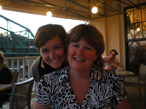 Mom and I at Seadog Brewing Company, Maine
