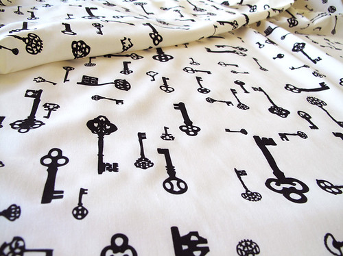 ink and spindle key fabric