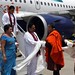 President of Sri Lanka Hon. Mahinda Rajapaksa arrived in Bhutan for SAARC Meeting