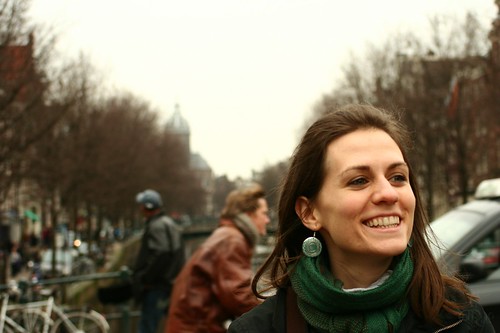 Amsterdam - Guapa sonriendo
