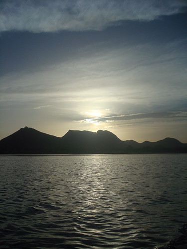 Sunset, Fateh Sagar Lake, Udaipur