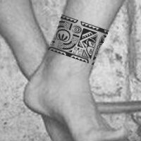 Tattoo Maori Bracelete kirituhi Polinésia.0273.tatuagem