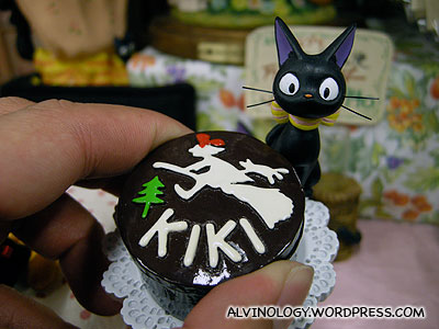 The cat from Hayao Miyazakis anime movie, Kikis Delivery Service