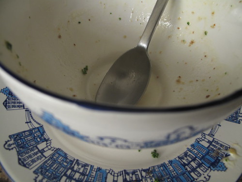 Soup, all gone