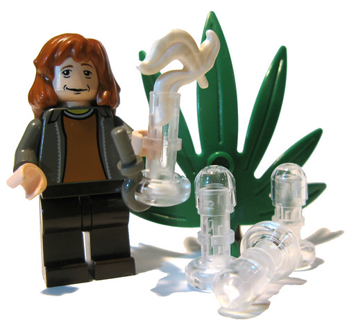  Lego Pot smoker custom minifig