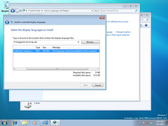 Windows 7 Build 7057繁體中文版包無法安裝於Build 7068