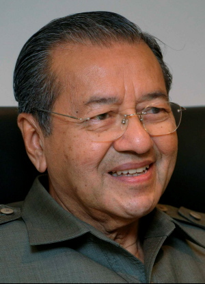 Dr. Mahathir Mohamad, picture via fotoBERNAMA