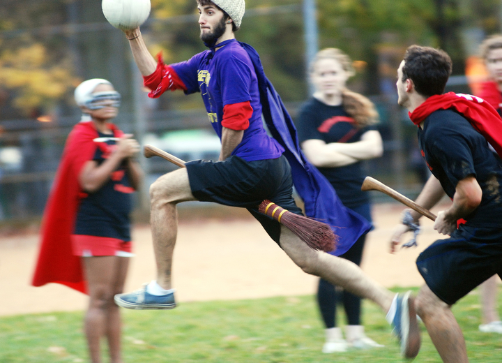 how does college quidditch work