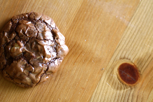Dark Chocolate Walnut Raisin Cookies