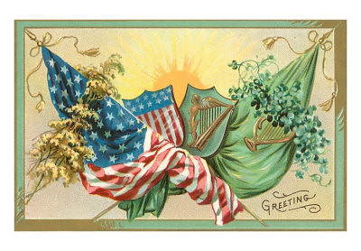 Vintage Postcard 8 - St Patricks Day