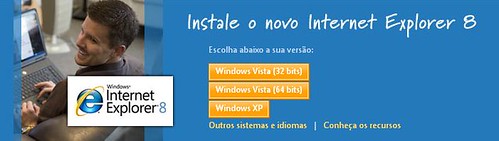 Liberada versão final do Internet Explorer 8 em Português 1