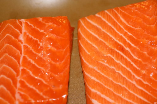 Salmon in Pan