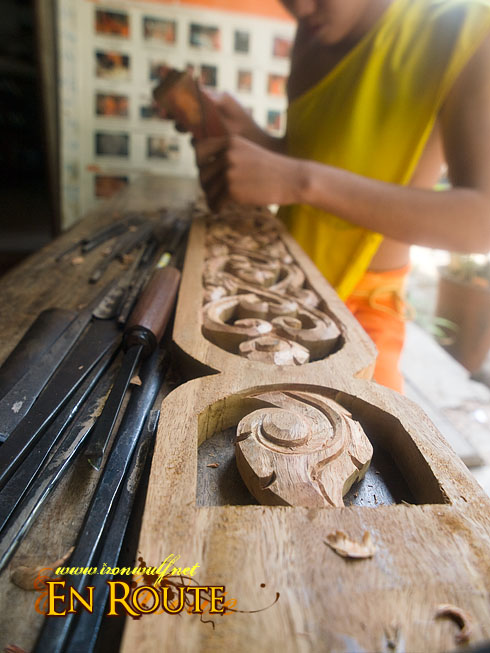 Wat Xieng Muan Wood Craft